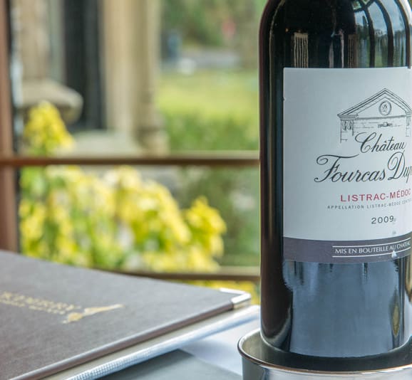 bottle of red wine