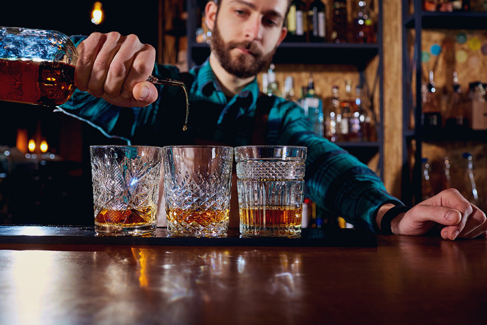 Pouring Whiskey