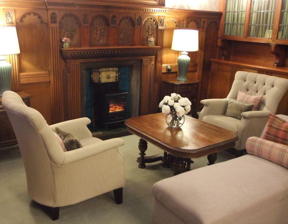 Old fireplace